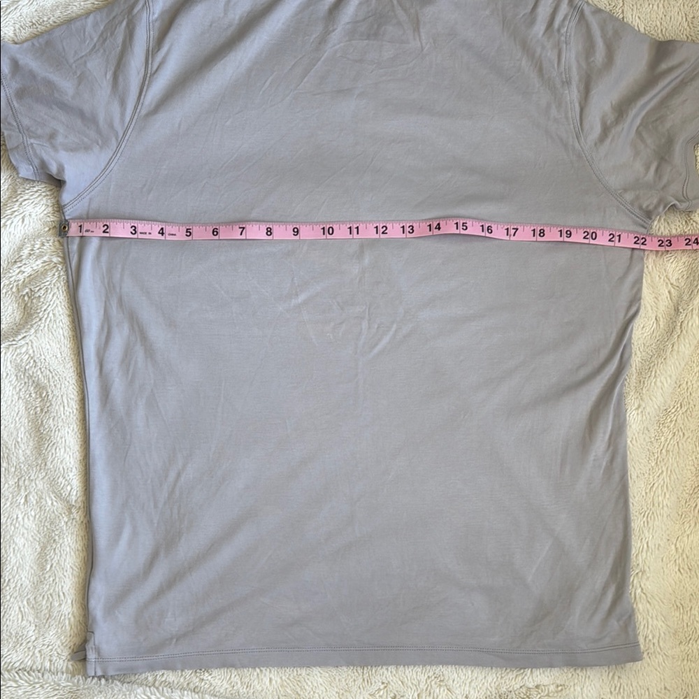 Robert Barakett | Mens Large | Light Gray Short Sleeve Tee Crew Neck 100% Cotton - Picture 6 of 7